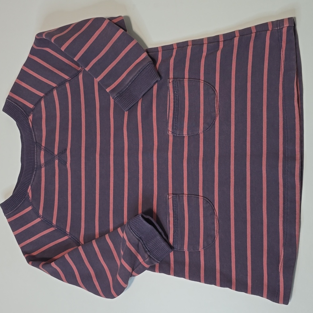 Mini Boden Striped Sweatshirt Tunic Dress